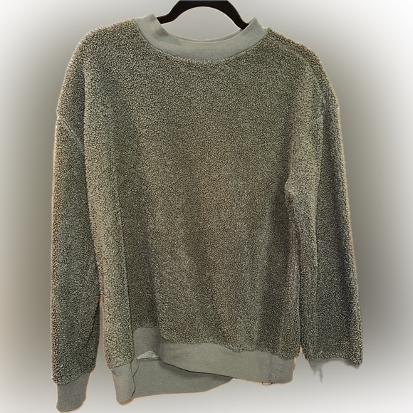 Charles River Apparel Textured Green Sweater - Picture 1 of 3
